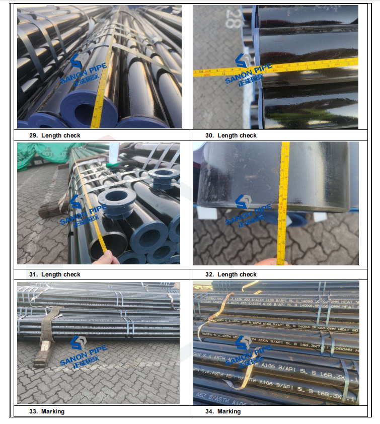 Steel pipe inspection