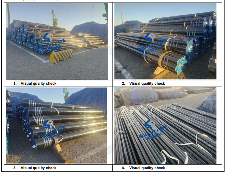 Steel pipe inspection