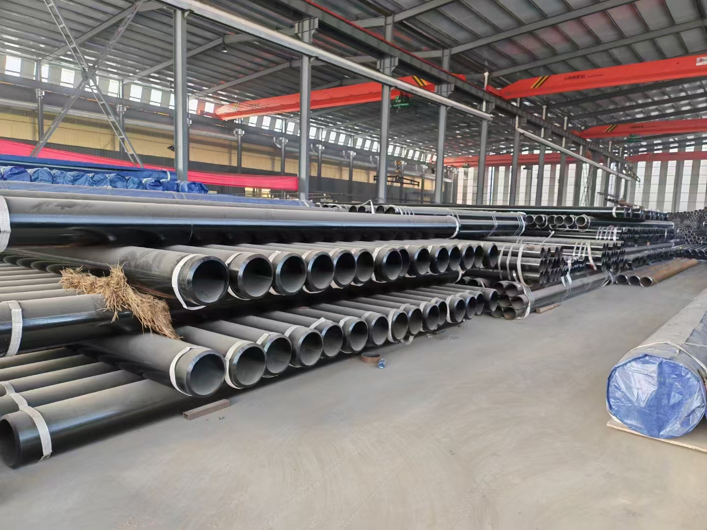 Selection of seamless steel pipes