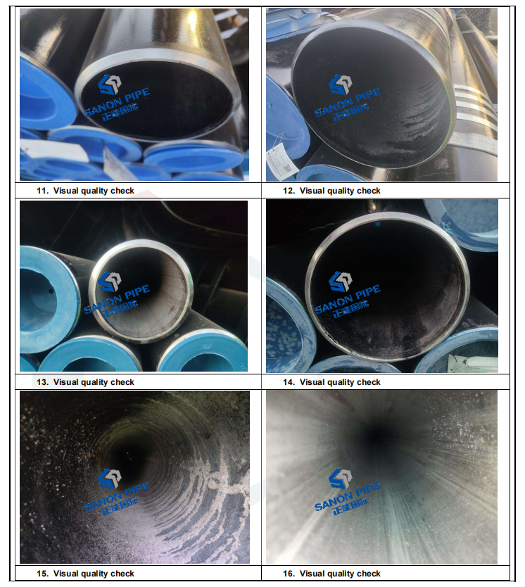 Steel pipe inspection